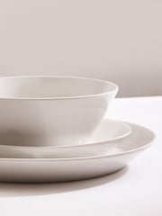 12 Piece White Garda Tapered Dinner Set - Image 3 of 5
