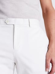MOSS White Slim Chino Trousers - Image 3 of 4