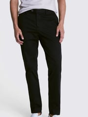 MOSS Black Slim Chino Trousers - Image 1 of 5