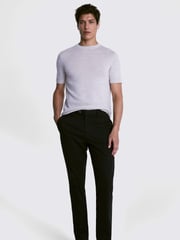 MOSS Black Slim Chino Trousers - Image 3 of 5