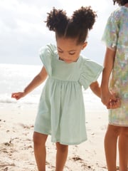 Mint Green Shimmer Party Dress (3mths-8yrs) - Image 1 of 7