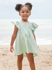 Mint Green Shimmer Party Dress (3mths-8yrs) - Image 3 of 7