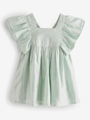 Mint Green Shimmer Party Dress (3mths-8yrs) - Image 5 of 7