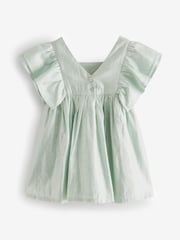 Mint Green Shimmer Party Dress (3mths-8yrs) - Image 6 of 7