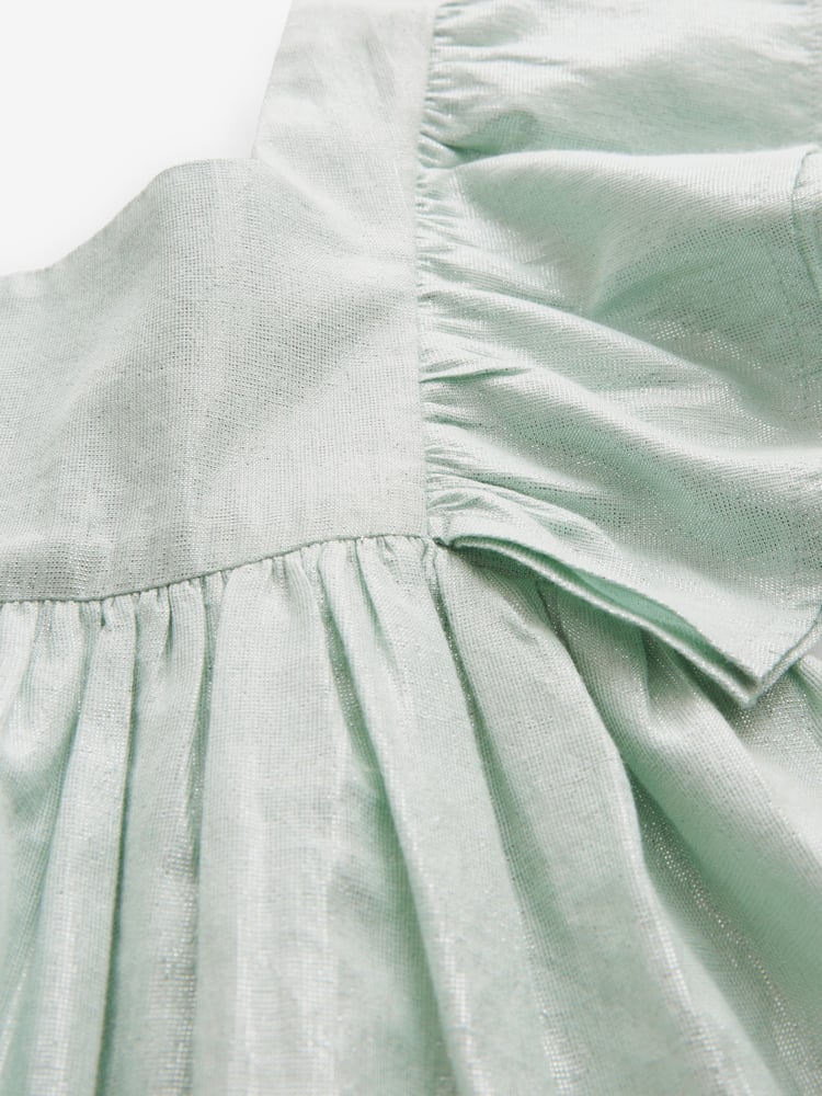 Mint Green Shimmer Party Dress (3mths-8yrs) - Image 7 of 7