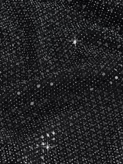 Black One Shoulder Sequin Top - Image 6 of 6