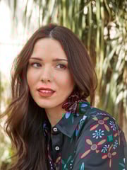 Another Sunday Long Sleeved Satin Oversized Shirt In Multi Print - Image 6 of 9