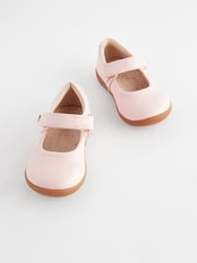 Pink Standard Fit (F) First Walker Mary Jane Shoes - Image 1 of 6