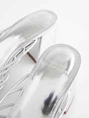 Silver Forever Comfort® Jewel Bow Wedges - Image 8 of 8