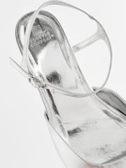 Silver Forever Comfort® Low Simple Sandals - Image 10 of 10