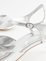 Silver Forever Comfort® Low Simple Sandals - Image 8 of 10