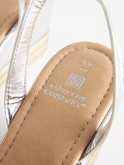 Silver Forever Comfort Jewel Knot Mules - Image 4 of 6