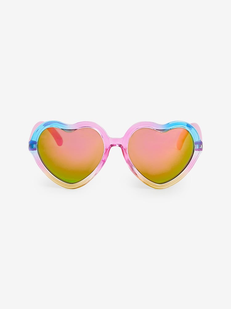 Regenbogenfarben - Herz-Sonnenbrille - Bild 2 von 4