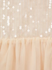Reiss Pink Maxine 9-14 yrs Sequin Tulle Dress - Image 7 of 7