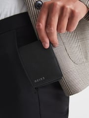 Reiss Black Cabot Leather Wallet - Image 2 of 4