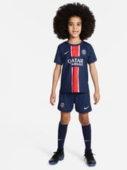 Nike Blue Jr. PSG Home Stadium 3 Piece Football Kit - Image 1 of 13