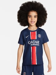 Nike Blue Jr. PSG Home Stadium 3 Piece Football Kit - Image 3 of 13
