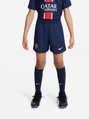 Nike Blue Jr. PSG Home Stadium 3 Piece Football Kit - Image 5 of 13