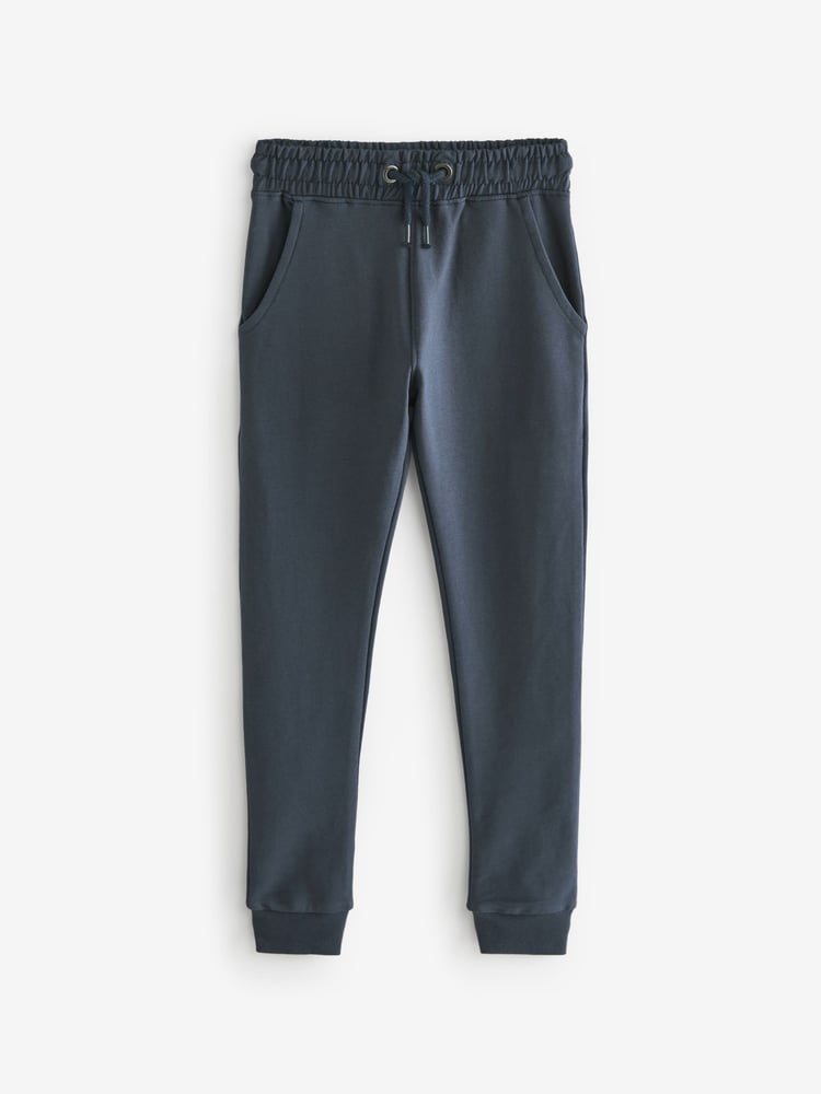 Navy Blue Skinny Fit Joggers 2 Pack (3-16yrs) - Image 2 of 4