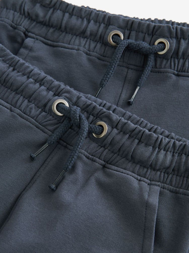Navy Blue Skinny Fit Joggers 2 Pack (3-16yrs) - Image 4 of 4