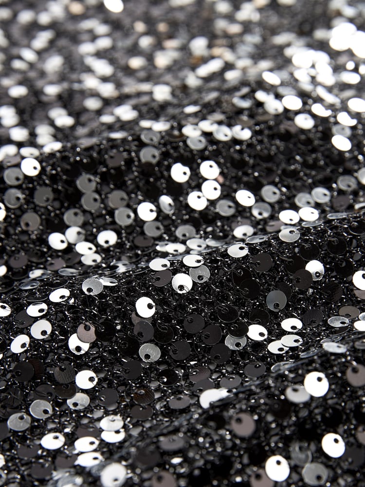 Black Sequin Scarf Cami Top - Image 7 of 7