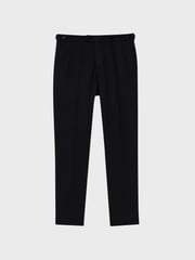 Reiss Navy Claridge Atelier Italian Cashmere Modern Fit Trousers - Image 2 of 5