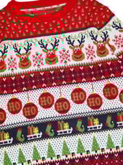Threadbare Multi Crew Neck Christmas Jumper - Image 4 of 4