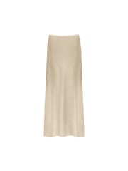 Ro&Zo Natural Metallic Satin Bias Skirt - Image 4 of 4