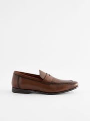Brown Saddle Loafers - Image 3 of 7