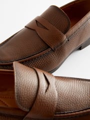 Brown Saddle Loafers - Image 4 of 7