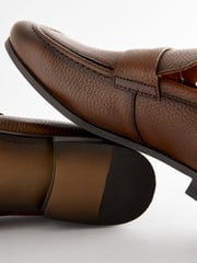 Brown Saddle Loafers - Image 5 of 7