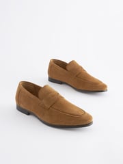 Tan Brown Saddle Loafers - Image 2 of 7
