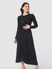 Closet London Black Twist Front Dress - Image 3 of 5