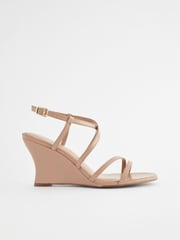 Camel Forever Comfort® Strappy Wedges - Image 3 of 9