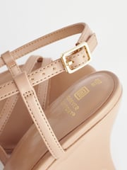 Camel Forever Comfort® Strappy Wedges - Image 9 of 9