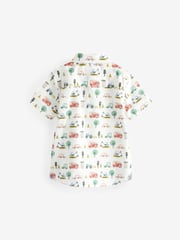 Multi Short Sleeve Shirt And Bow Tie Set (3mths-7yrs) - Image 7 of 8