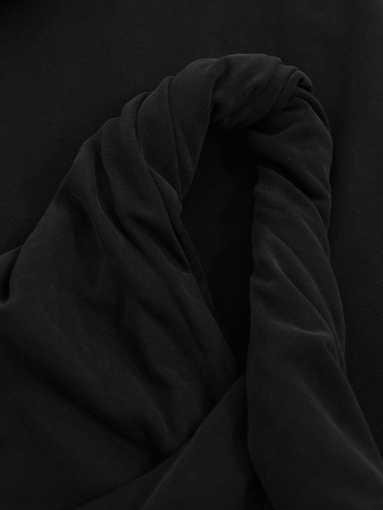 Good American Black Good American Twisted Strap Jersey Maxi Dress - Image 5 of 5