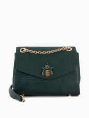 Dune London Green Dusk Mini Bug Bag - Image 2 of 5