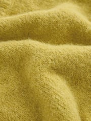 Lime Green Short Sleeve Crew Neck Jumper With Wool - Image 5 of 5
