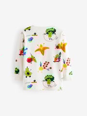 Blue Vegetables Long Sleeve T-Shirts 3 Pack (3mths-7yrs) - Image 5 of 7