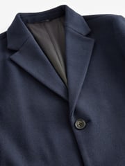 Navy Blue Epsom Overcoat - Image 7 of 10