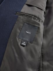 Navy Blue Epsom Overcoat - Image 8 of 10