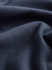 Navy Blue Epsom Overcoat - Image 9 of 10