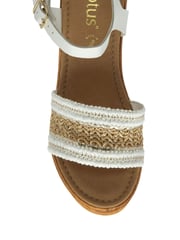 Lotus White Open-Toe Sandals - Image 4 of 4