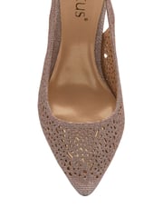 Lotus Pink Slingback Court Shoes - Image 4 of 4