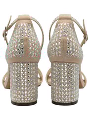 Lotus Pink Open-Toe Heeled Sandals - Image 3 of 4