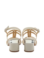 Lotus Nude Slingback Block-Heel Sandals - Image 3 of 3