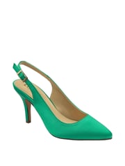 Lotus Green Slingback Court Shoes - Image 1 of 4