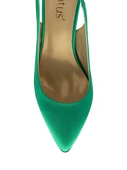 Lotus Green Slingback Court Shoes - Image 4 of 4