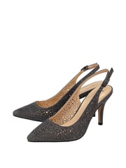Lotus Grey Slingback Court Shoes - Image 2 of 4